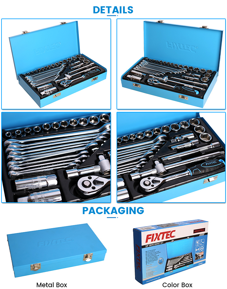 jeu de cliquets et de douilles