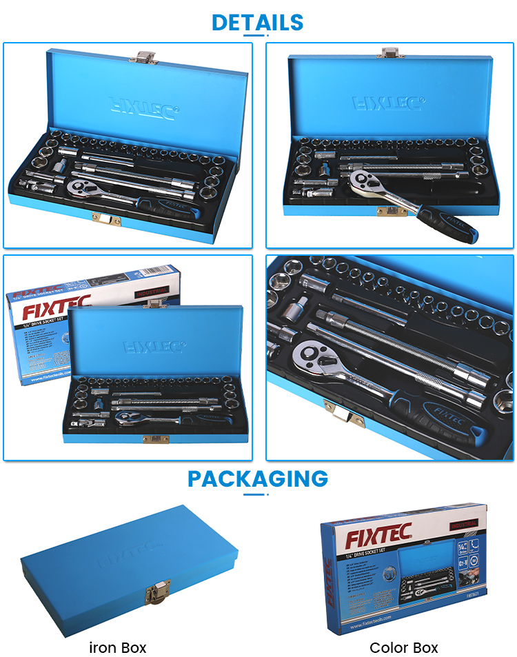 Jeu de douilles 1/4 pouces