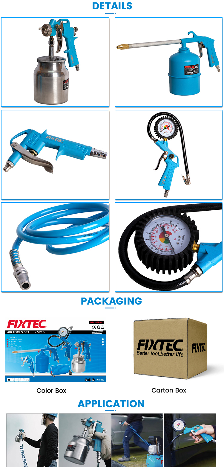 pistolet de nettoyage pneumatique