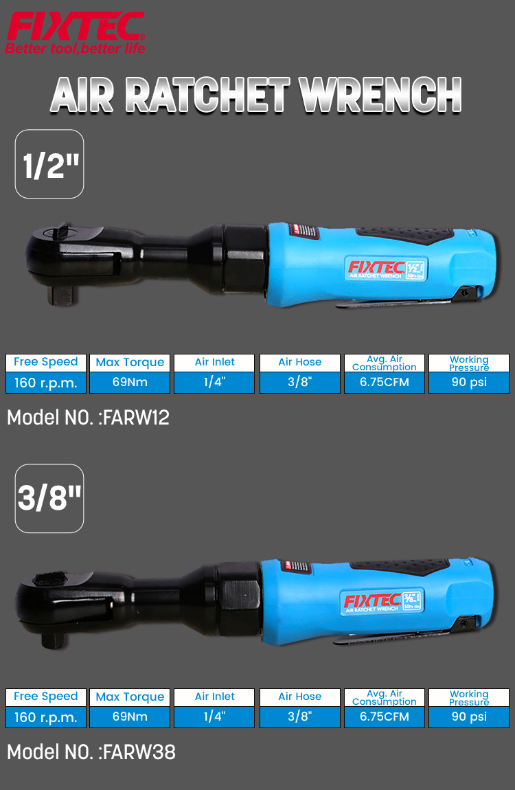 cl&eacute; &agrave; cliquet pneumatique