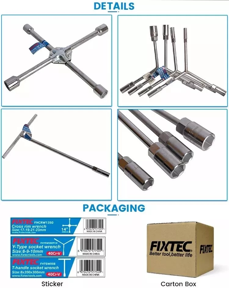 Cl&eacute; &agrave; jante crois&eacute;e