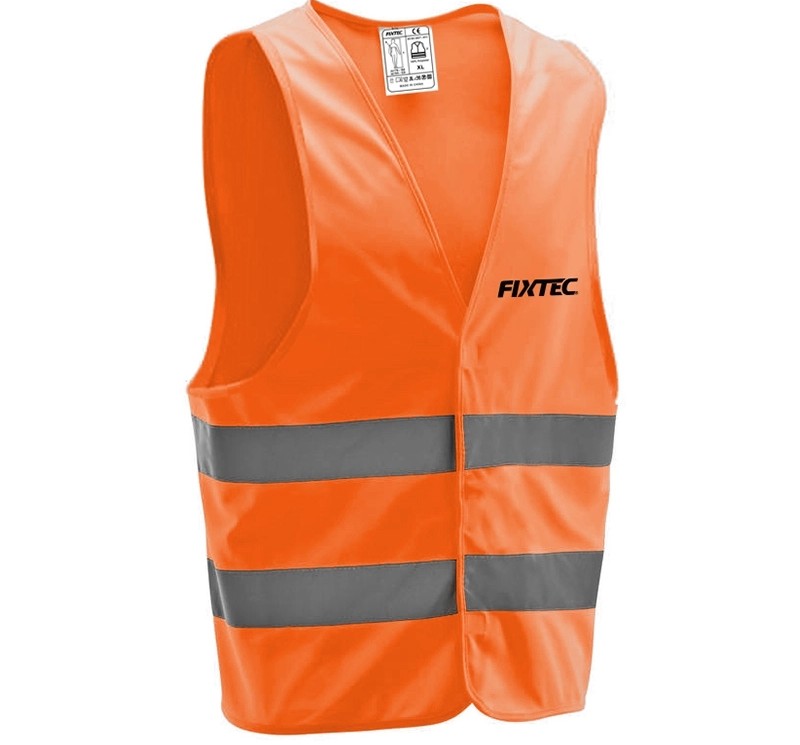 Gilet r&eacute;fl&eacute;chissant orange