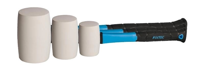 Maillet en caoutchouc blanc