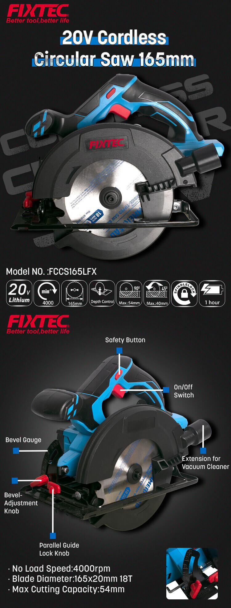 scie circulaire sans fil