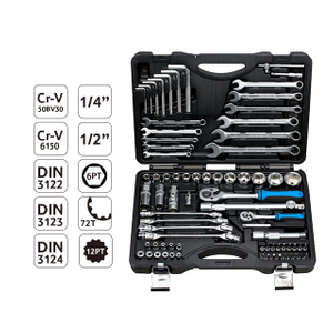 Kit d'outils de réparation automobile 76 pièces