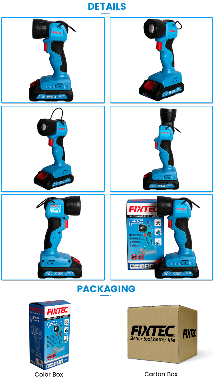 lampe de poche sans fil