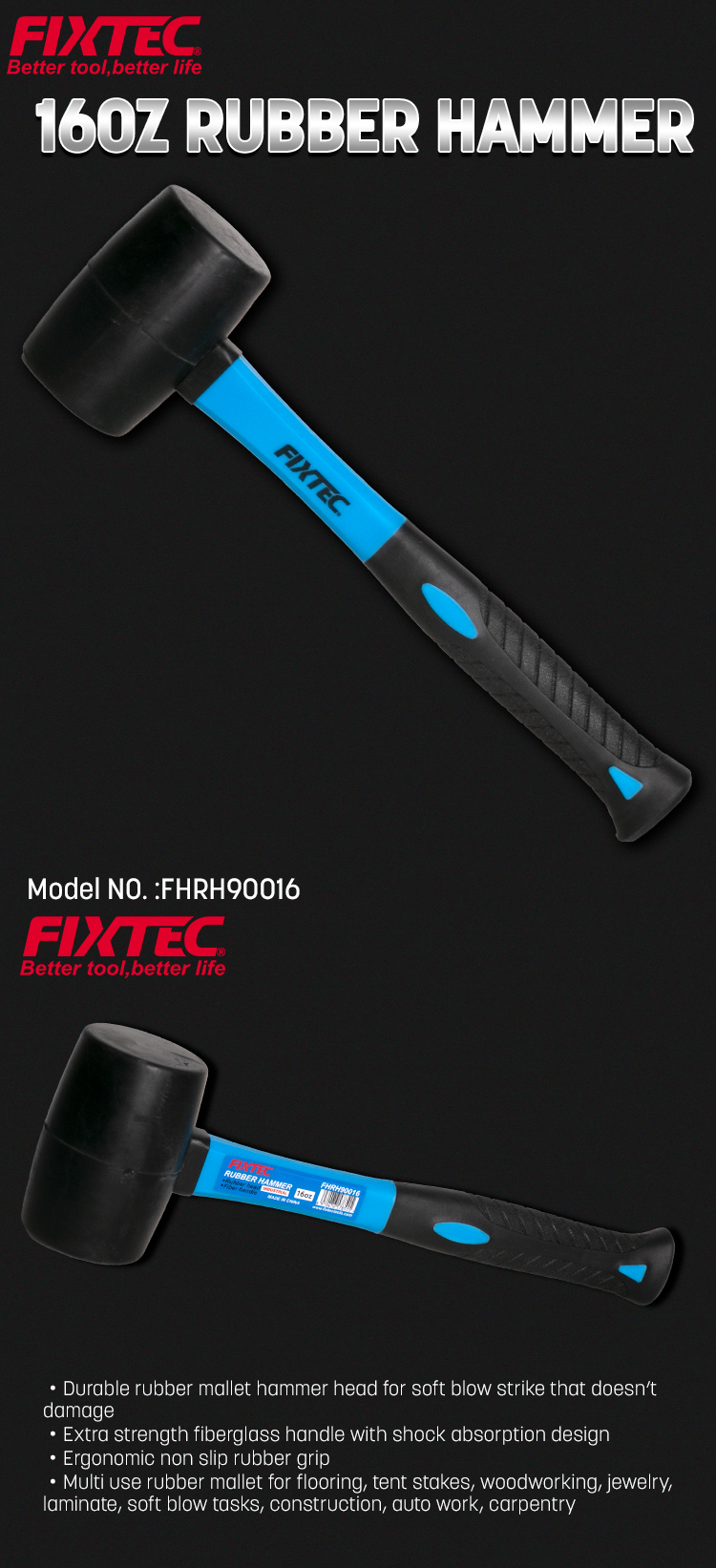 maillet en caoutchouc