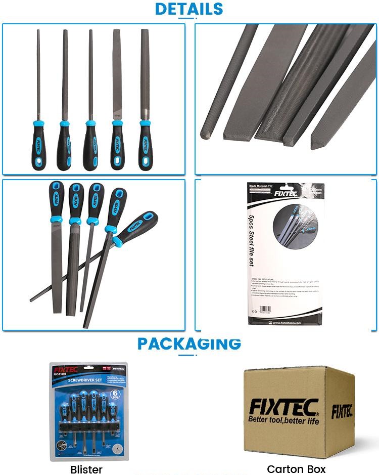 jeu de limes en acier