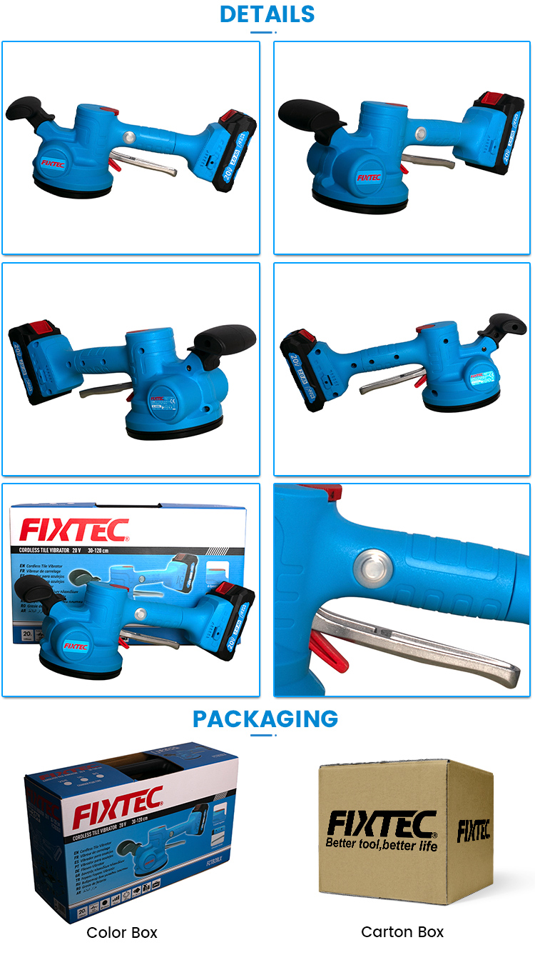 Vibrateur de carrelage sans fil