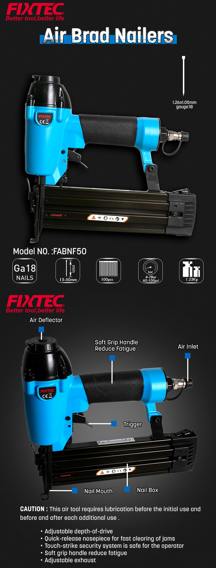 pistolet &agrave; clouer &agrave; air