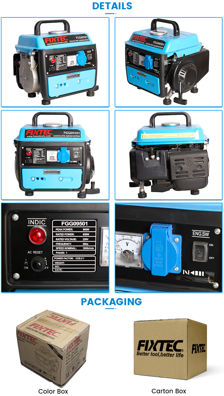 G&eacute;n&eacute;rateur d'essence 800W