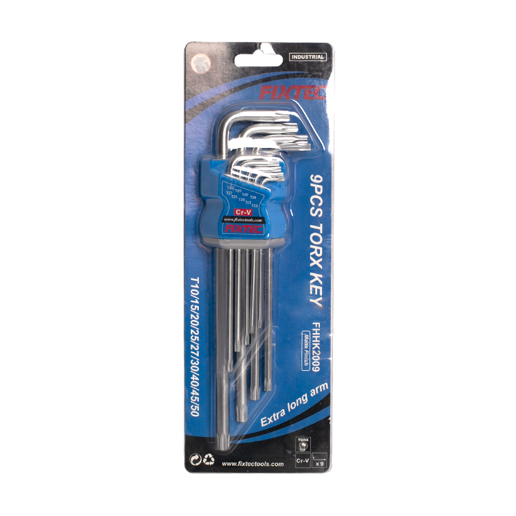 Clé hexagonale Torx 9 pièces