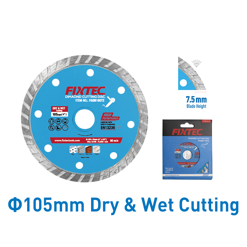 Lame &agrave; tron&ccedil;onner diamant&eacute;e 105X20/16mm