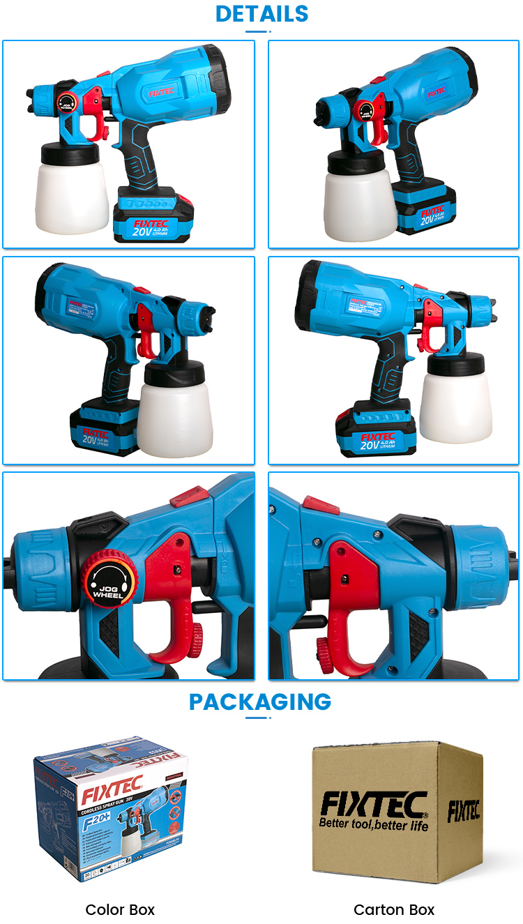 pistolet &agrave; batterie