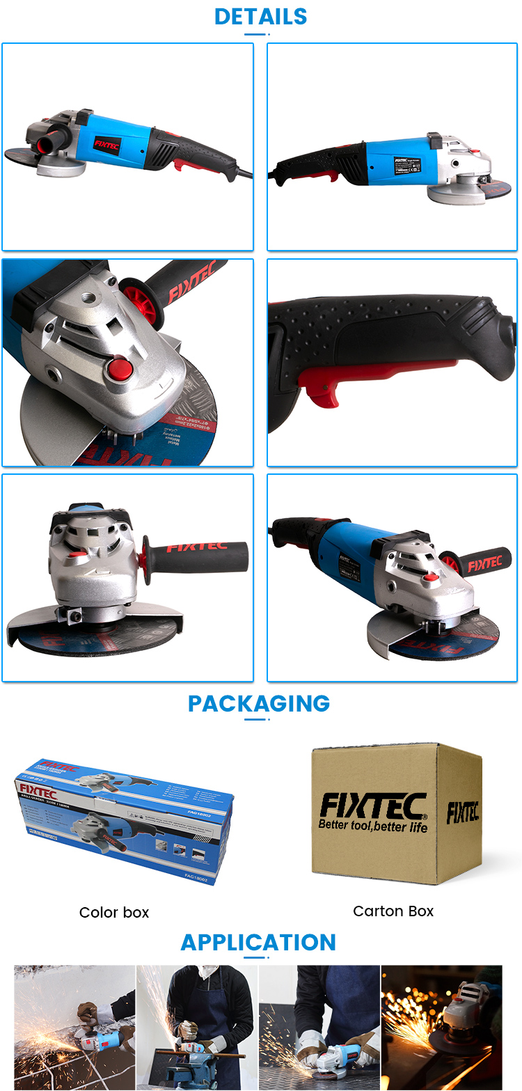 Meuleuse d'angle filaire de 7 pouces